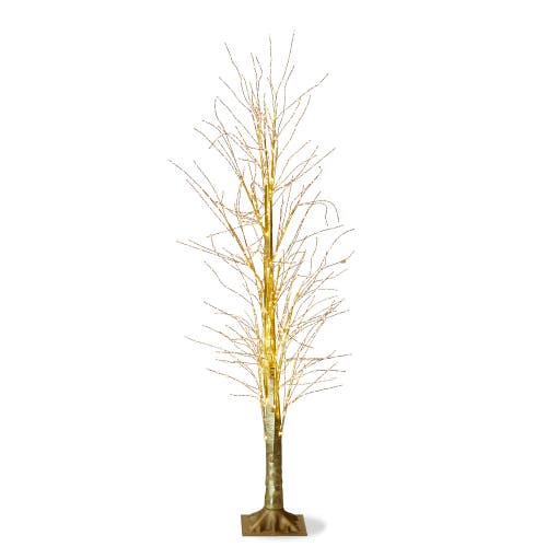 Tag Gold Twinkle Led Pine Tree Artificial Holiday Decor Indoor