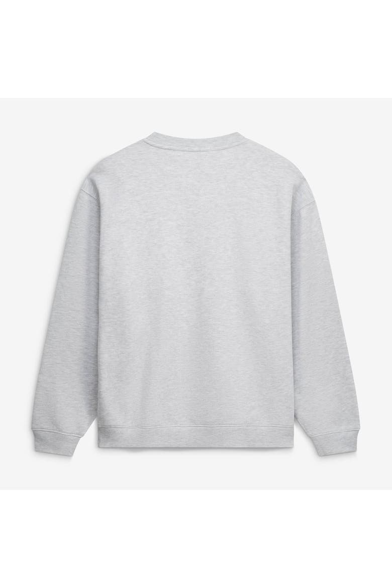 Women's '47  Gray New York Knicks Oversized Arched Icon Sweatshirt, Alternate, color, Gray