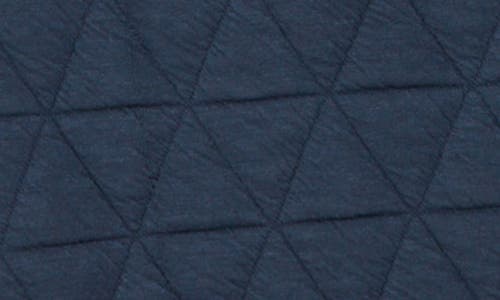 Bluegrey Women's Tactile Dreams Quilted Hoodie In Navy