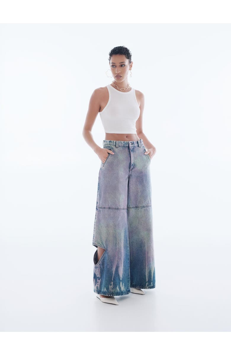 Untourage The Label Lani Tie Dye Trousers, Main, color, NO COLOR