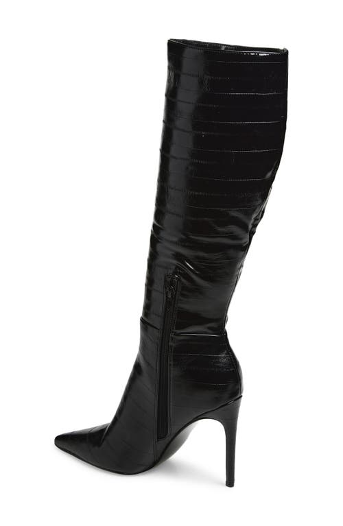 Steve Madden Nitro Knee High Boot In Black