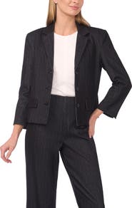 Halogen® Pinstripe Blazer