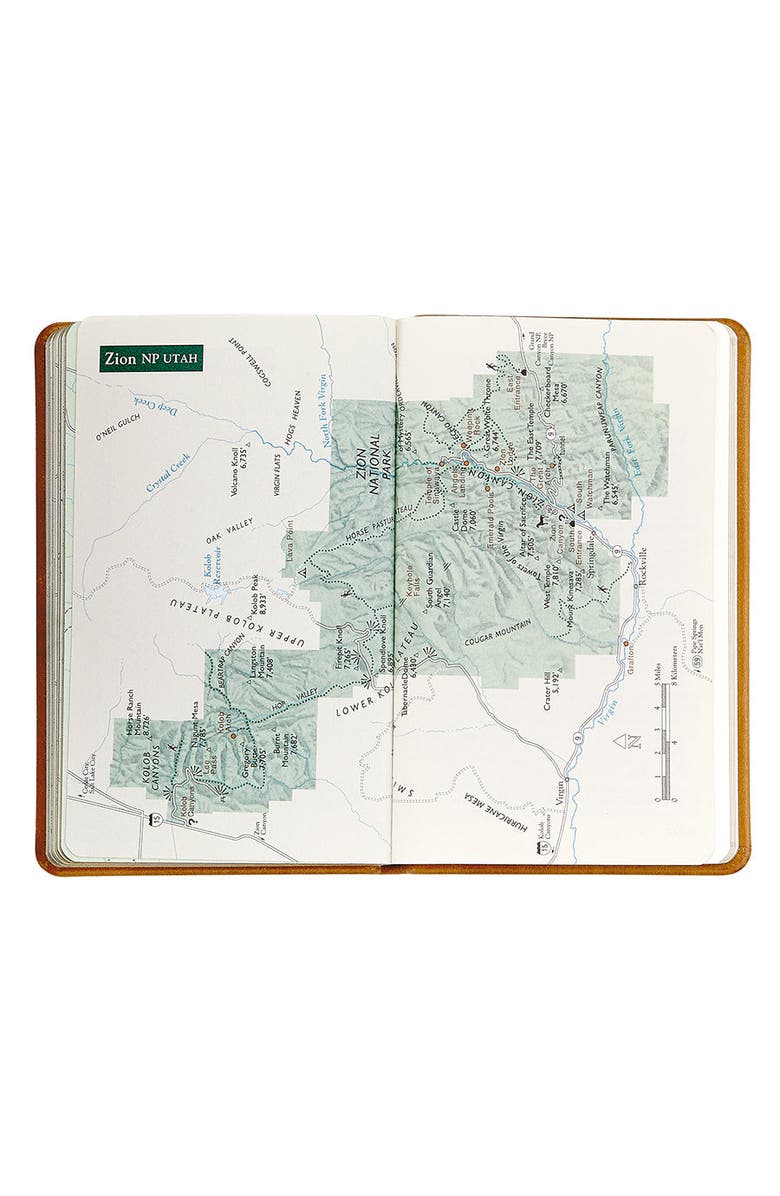 Graphic Image National Parks Journal, Alternate, color, British Tan