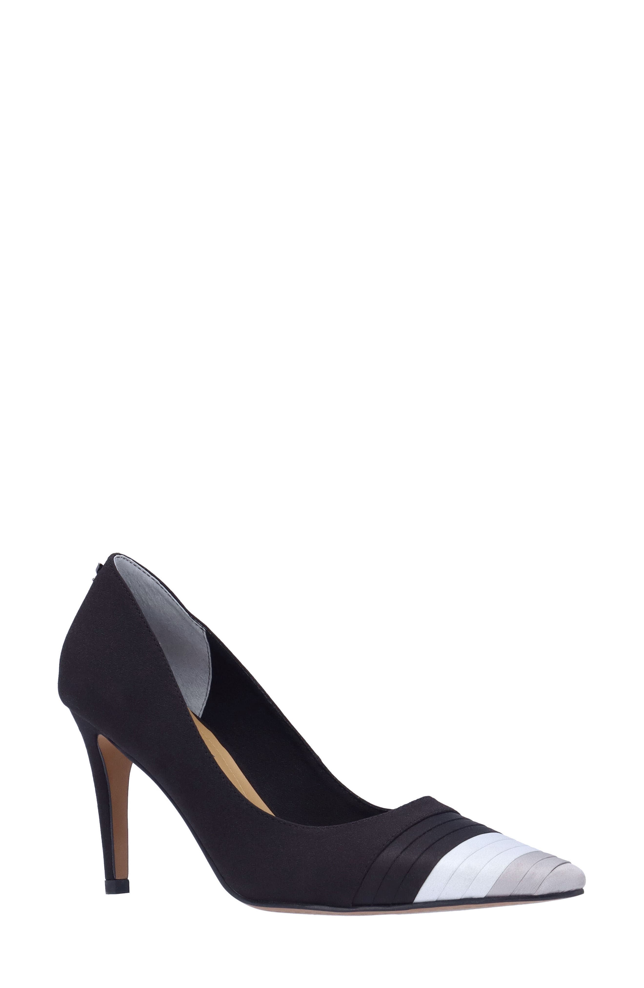 J. Reneé Garbina Pointed Toe Pump, Main, color, Black