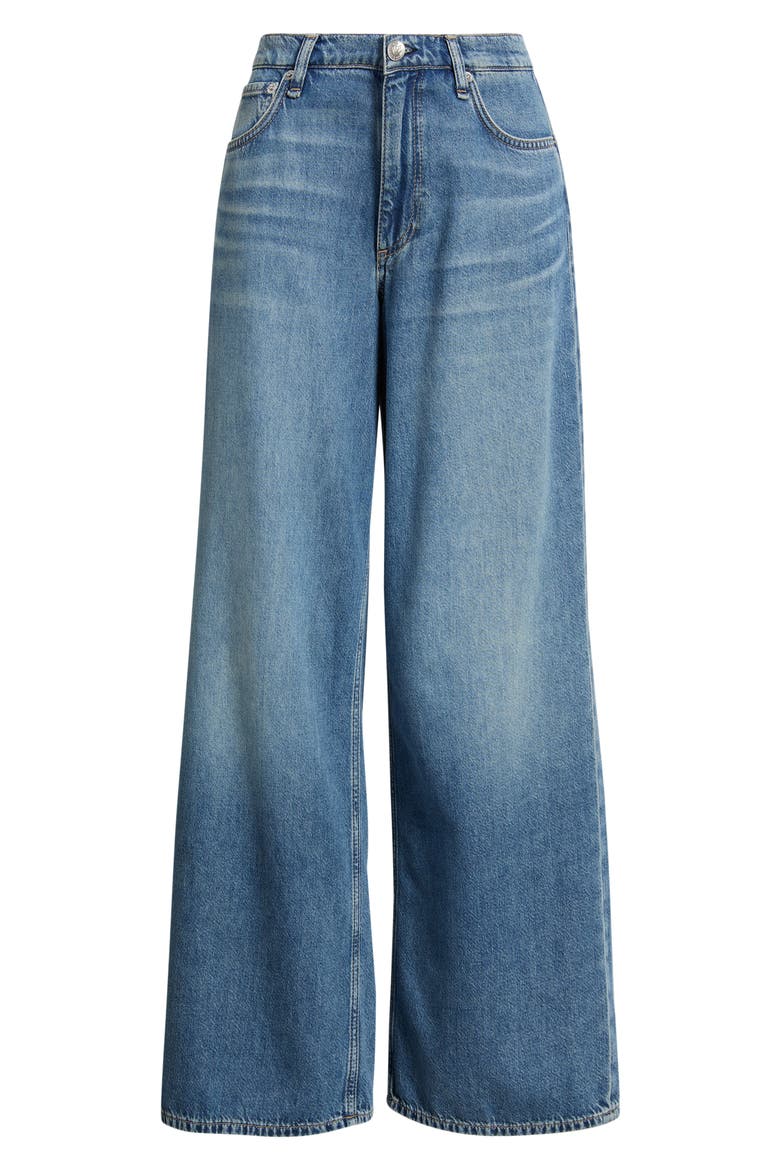 Flexi Andi High Waist Wide Leg Jeans, Alternate, color, TONI