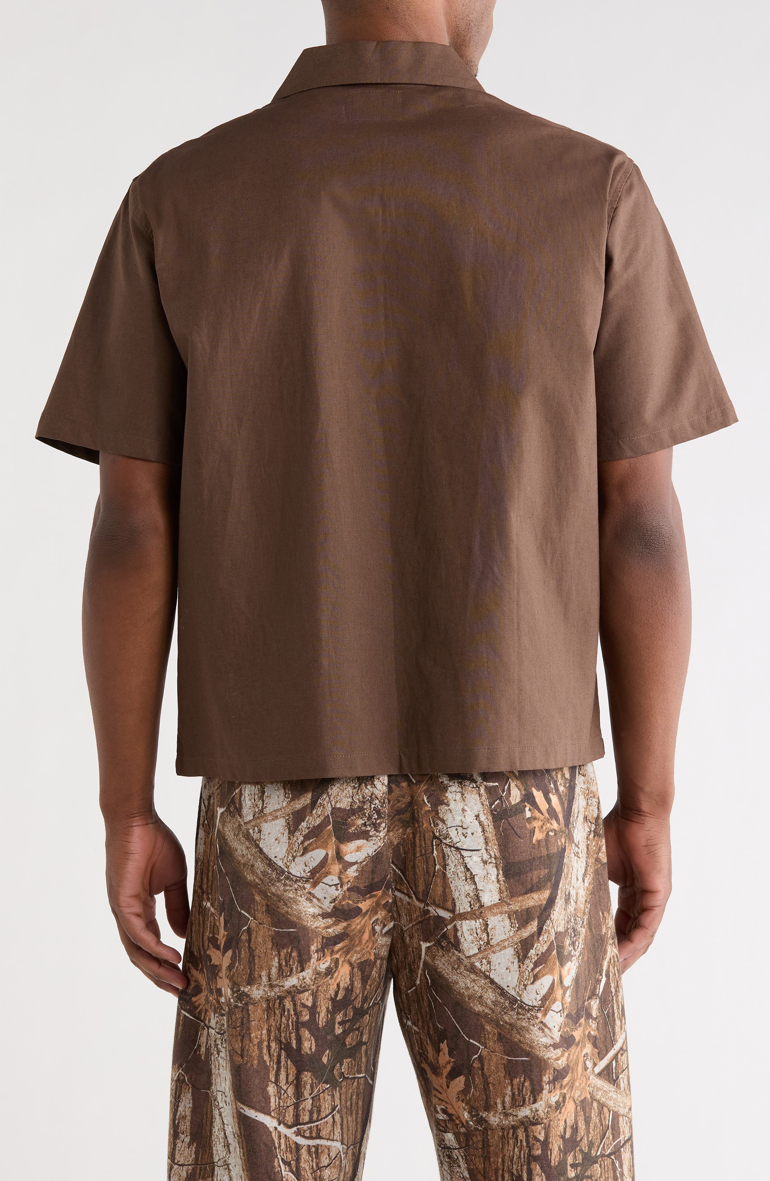 Elai Cotton & Linen Camp Shirt - image 2