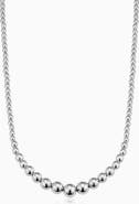 Oradina Sterling Silver Belle of the Ball Neckace