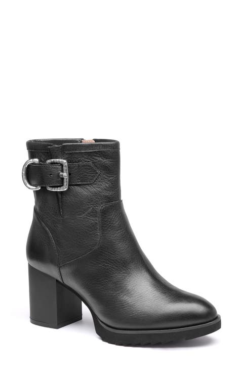 Izzie Waterproof Leather Bootie