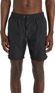 Dolce&Gabbana Box Logo Swim Trunks