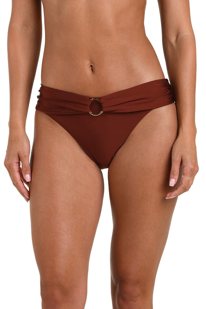 Ring Sash Bikini Bottoms, Main, color, MAHOGANY