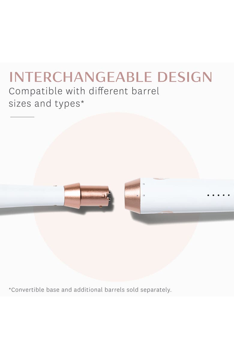T3 Cascading Waves Interchangable Reversed Tapered Barrel Curling Iron, Alternate, color, 