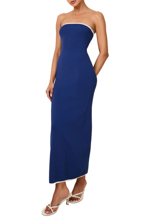 Solid & Striped The Caroline Strapless Maxi Dress