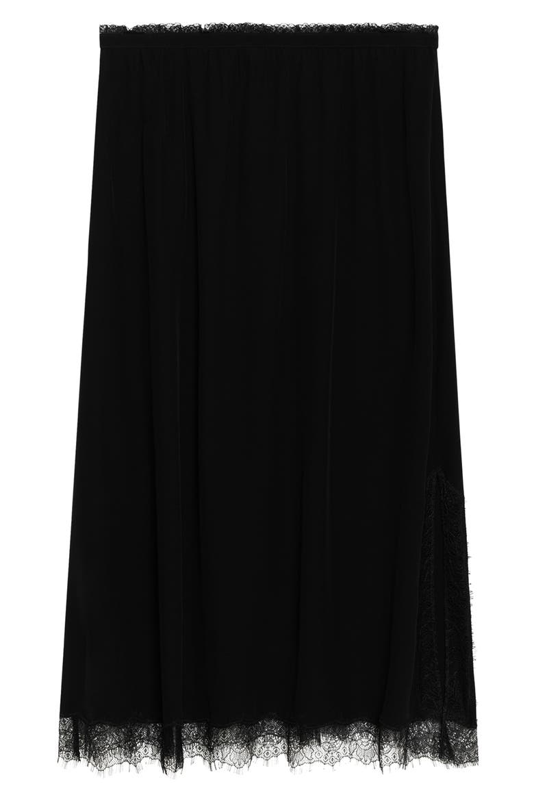 Jarvis Soft Skirt, Alternate, color, BLACK