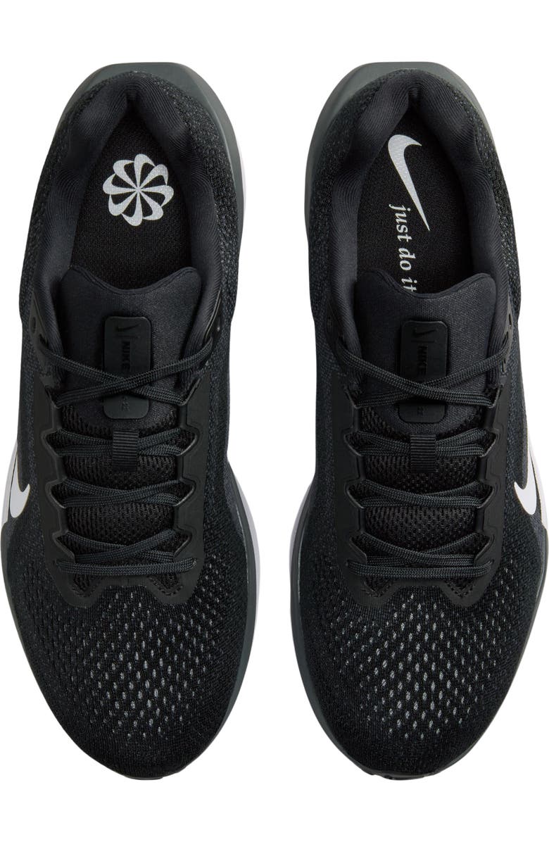 Nike Air Winflo 11 Running Shoe, Alternate, color, 001 Black/White