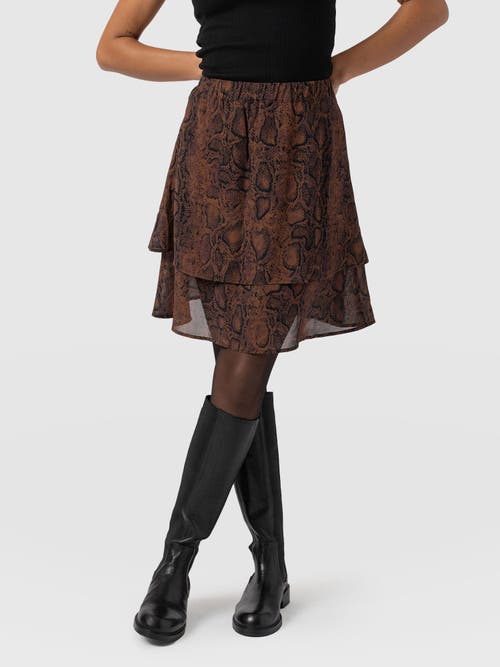Saint + Sofia Etta Mini Layered Skirt