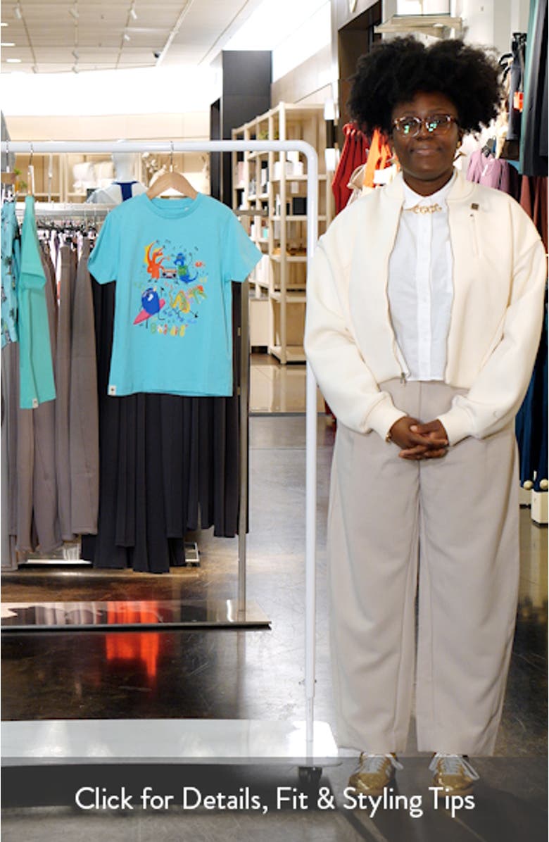 Kids' Monster Fiesta Cotton Graphic T-Shirt, sales video thumbnail