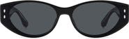 Isabel Marant 64mm Oversize Oval Sunglasses