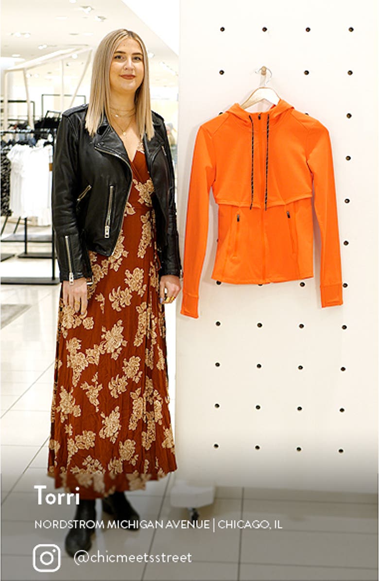 Women's Run In Cozy Tech Water Resistant Zip Hooded Jacket, sales video thumbnail