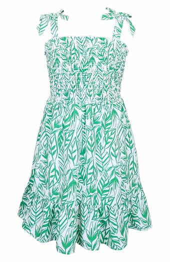 Zunie Kids' Box Strap Smocked Dress