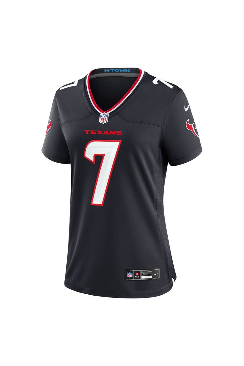 Women's Nike C.J. Stroud Navy Houston Texans Game  Jersey, Alternate, color, Navy