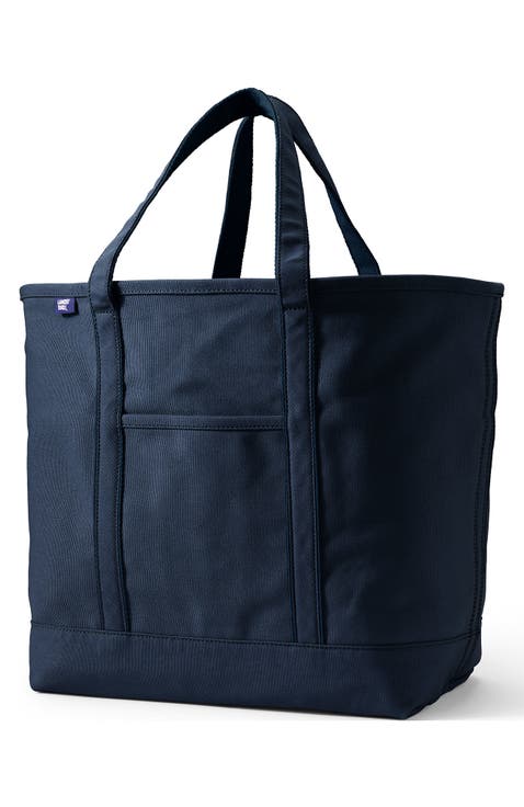 Open Top Canvas Tote Bag