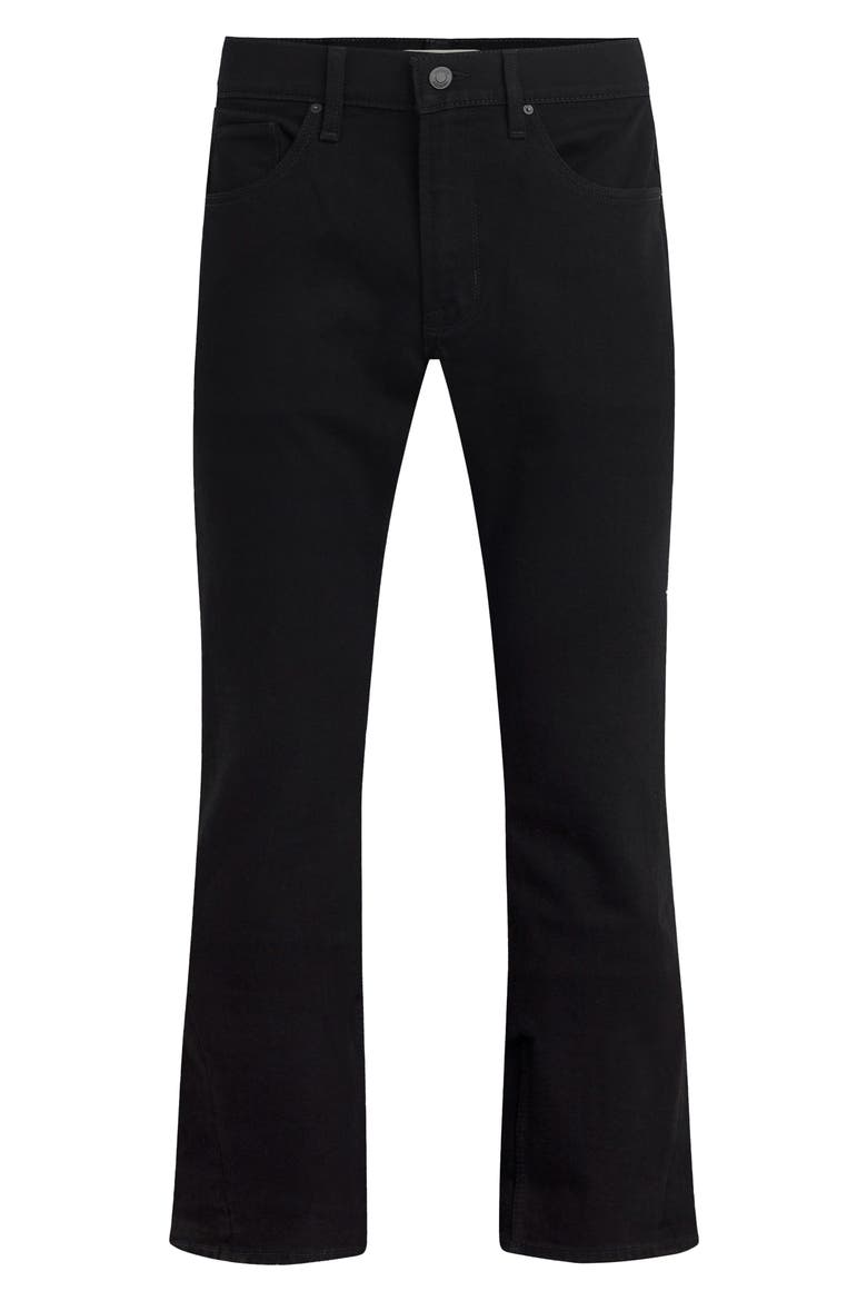 Walker Kick Flare Jeans, Alternate, color, RAVEN