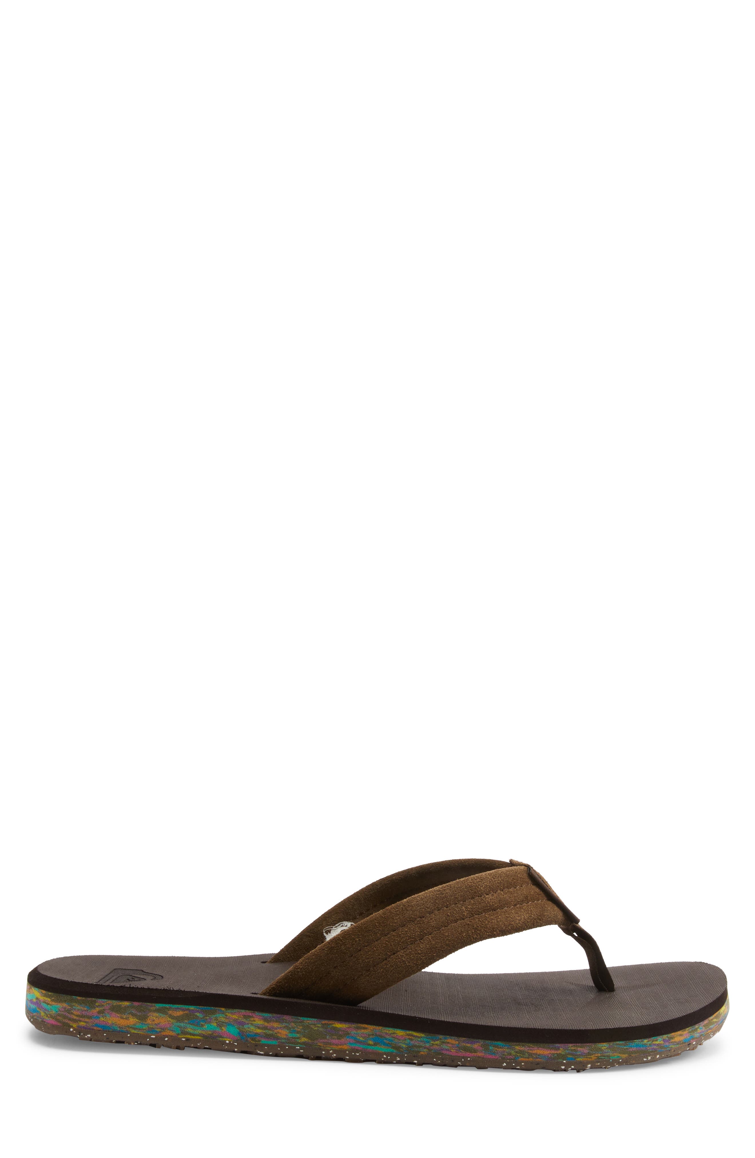 Carver Flip Flop, Main, color, BROWN