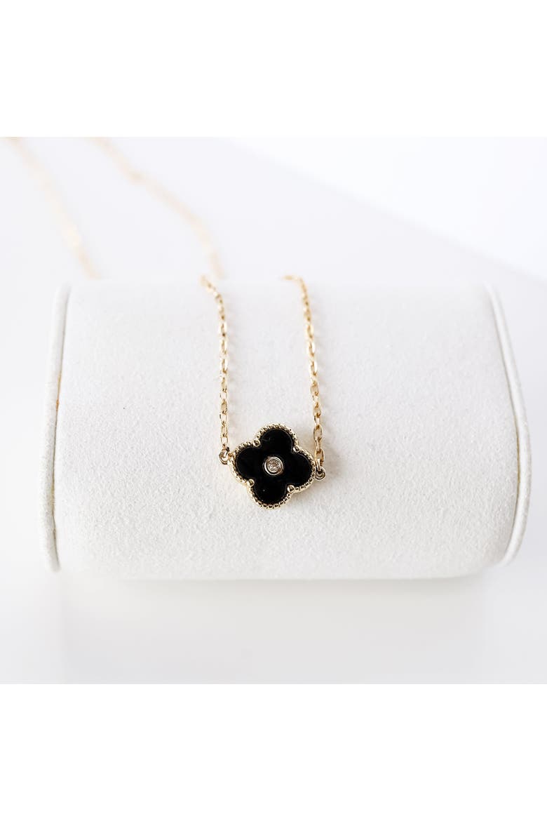 Arden Necklace, Alternate, color, Black