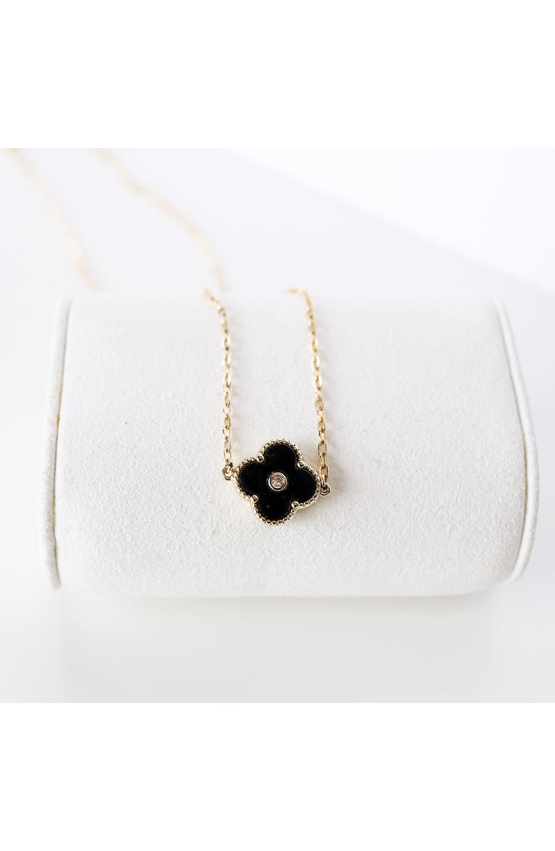 Bowood Lane Arden Necklace, Alternate, color, Black