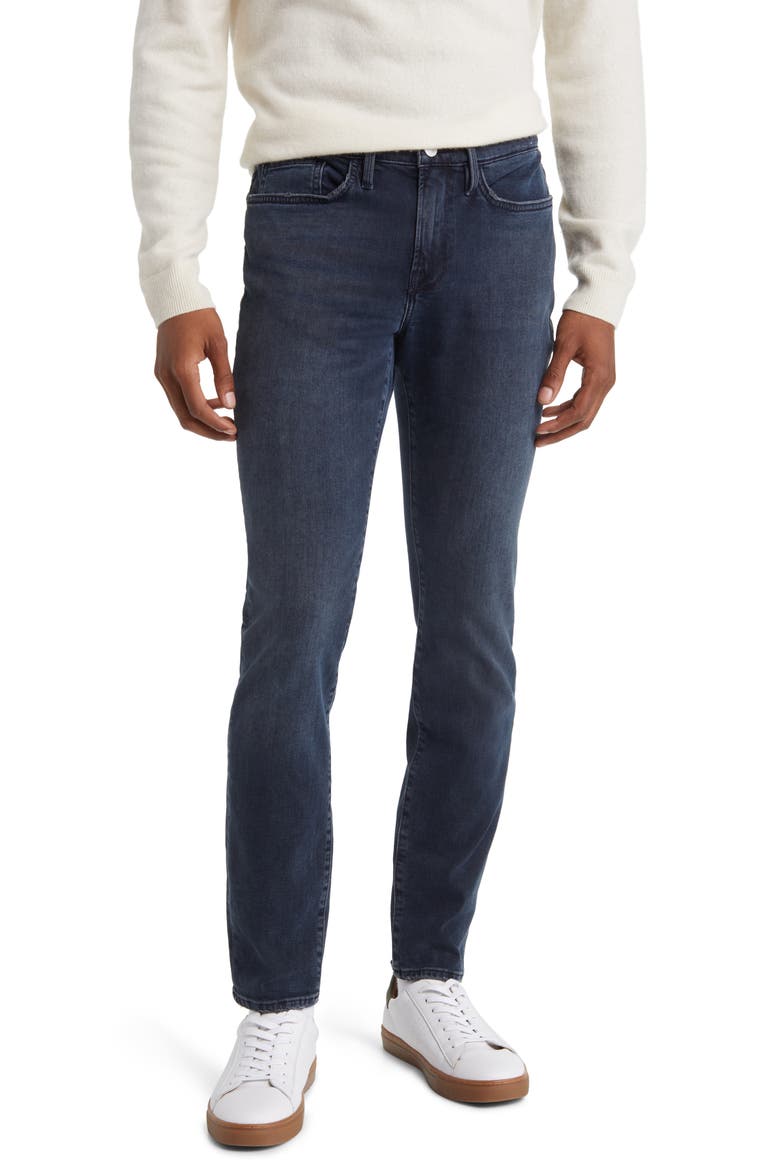 L'Homme Skinny Jeans, Main, color, OKEMO