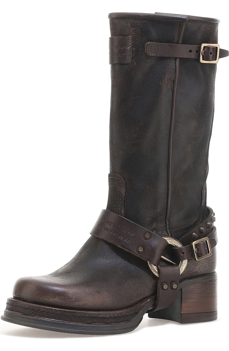 A.S.98 Chase Harness Boot, Main, color, Brushed Mocha