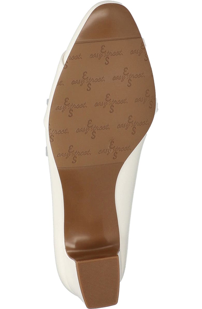 EASY STREET Lyanna Pump, Alternate, color, White