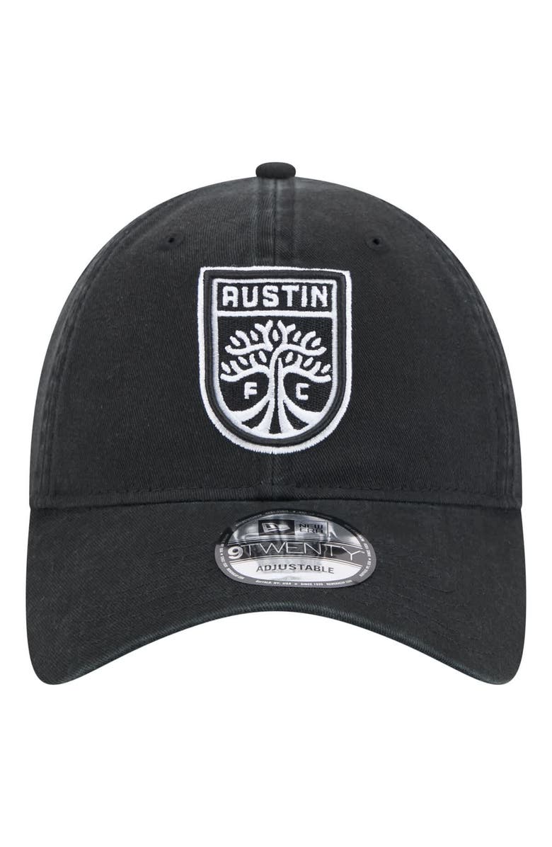 New Era Men's New Era  Black Austin FC 2025 Kickoff 9TWENTY Adjustable Hat, Alternate, color, 