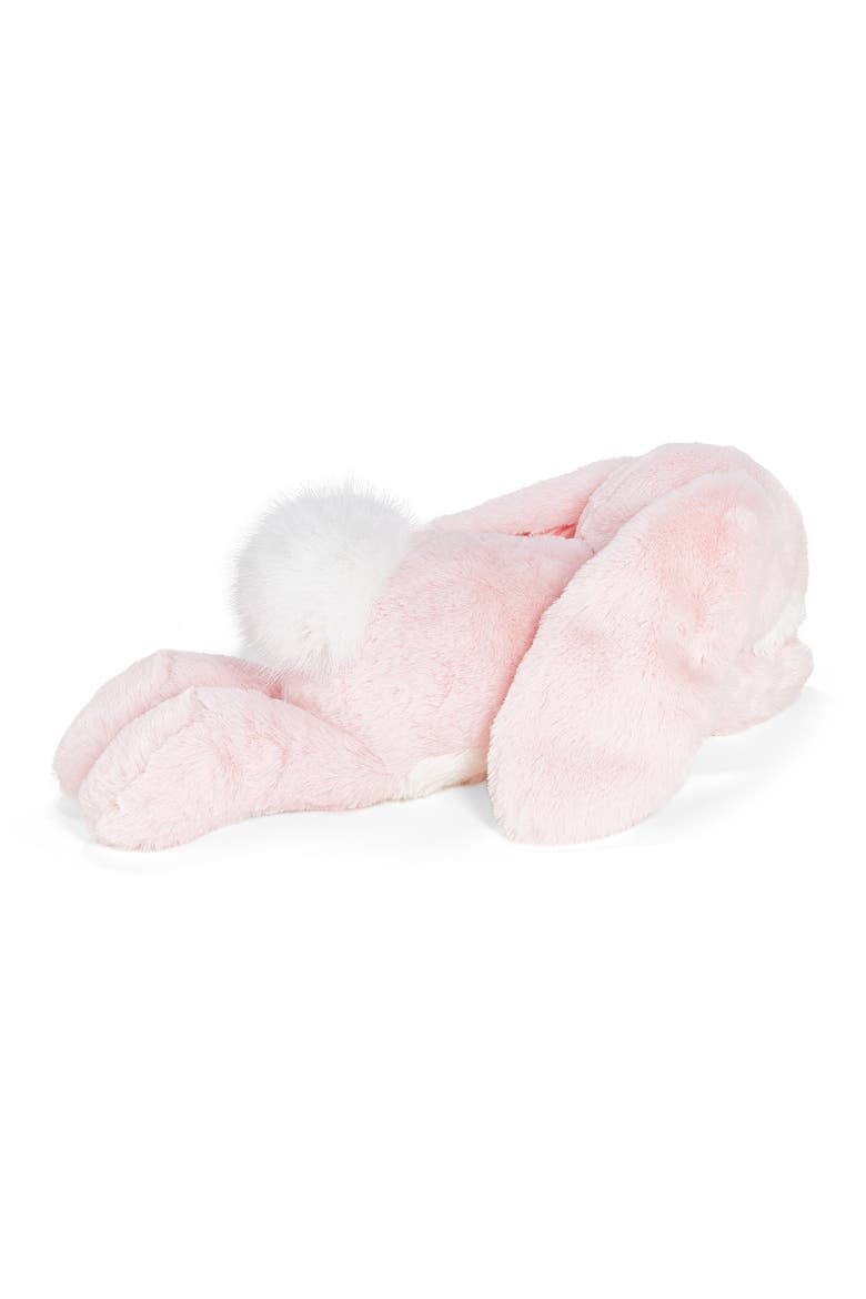 Little Nibble Blossom Bunny Plush Toy, Alternate, color, PINK
