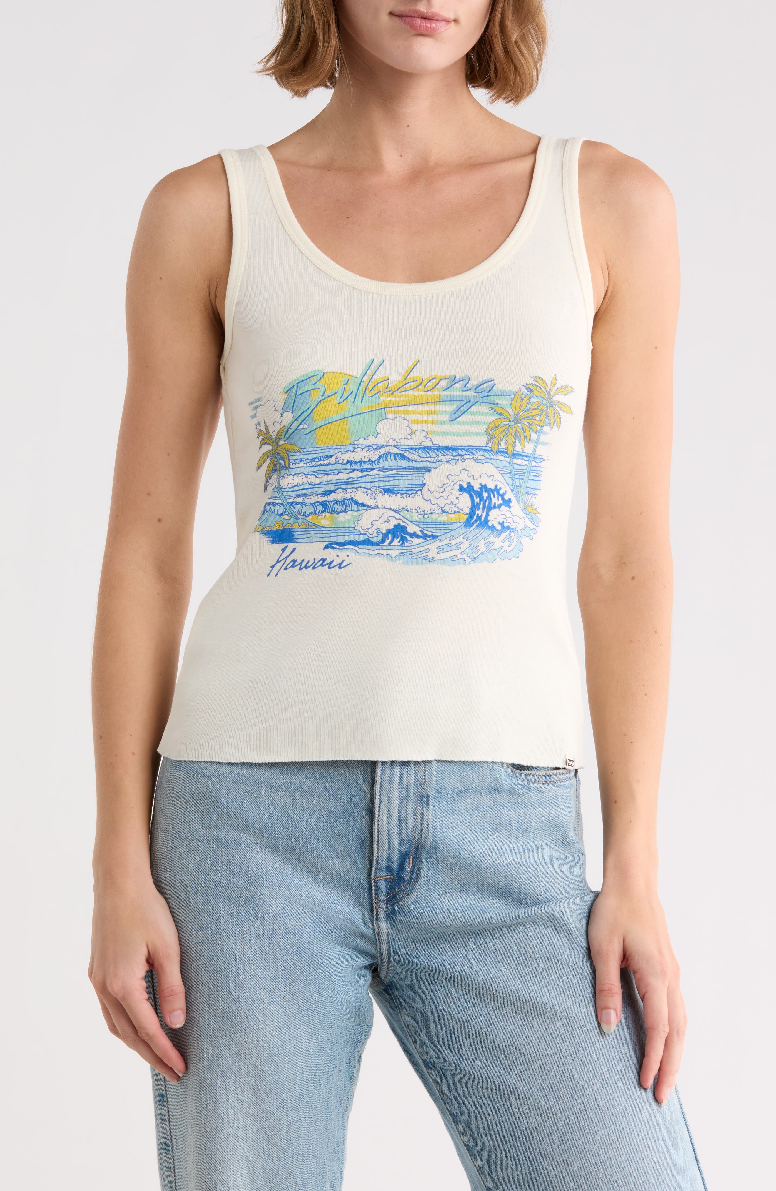 Ocean View Cotton Tank Top