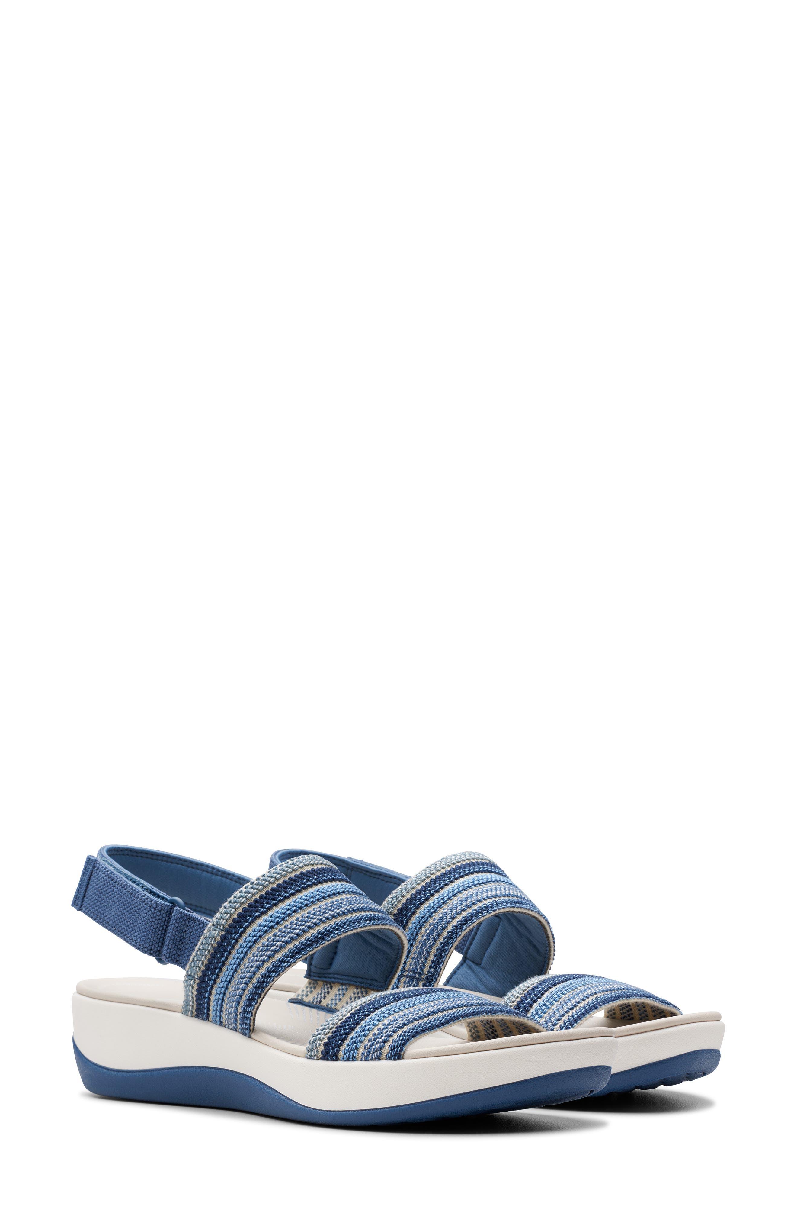 Clarks<sup>®</sup> Arla Stroll Sandal, Alternate, color, Blue Combi