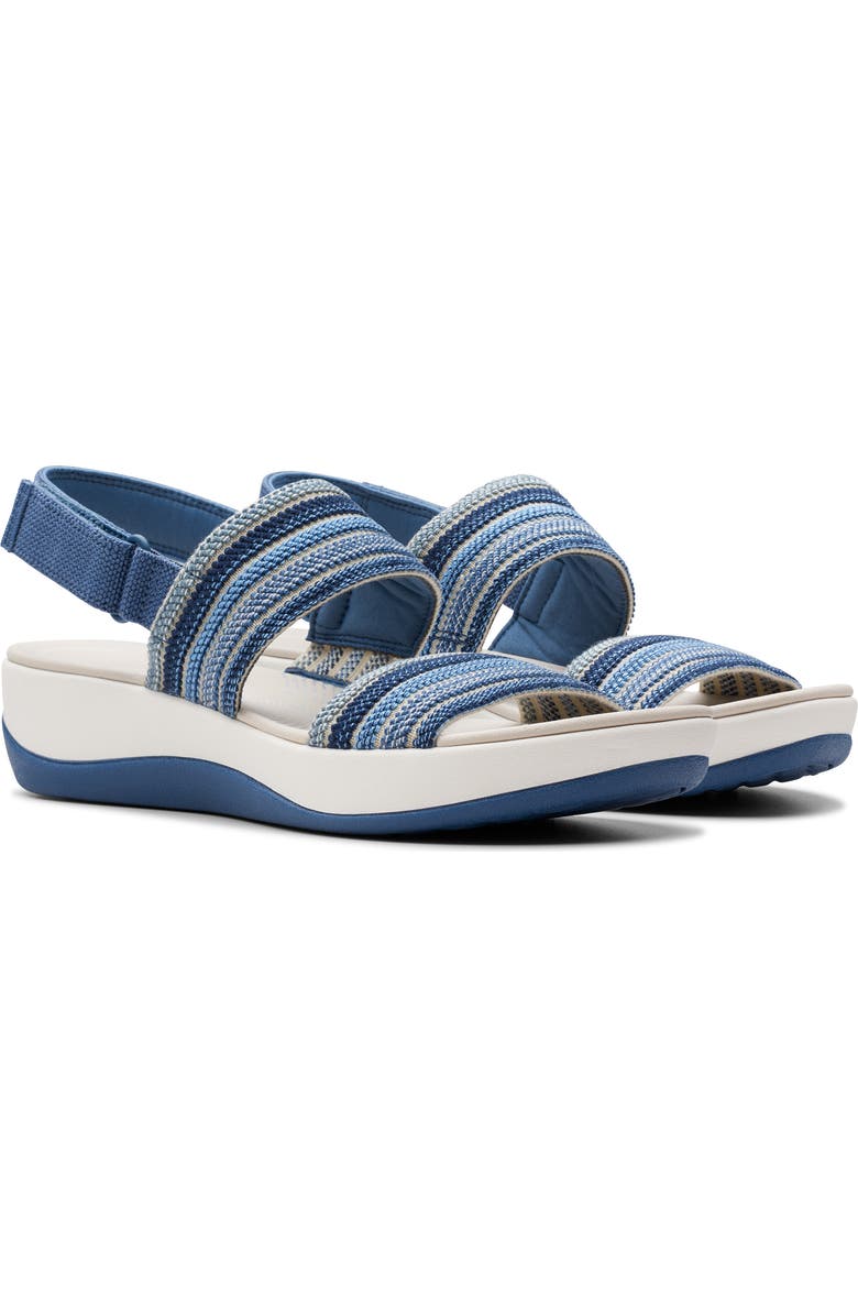 Clarks<sup>®</sup> Arla Stroll Sandal, Alternate, color, Blue Combi