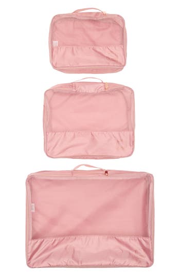 Mytagalongs Set Of 3 Packing Pods In Pink