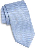 Canali Geometric Silk Tie