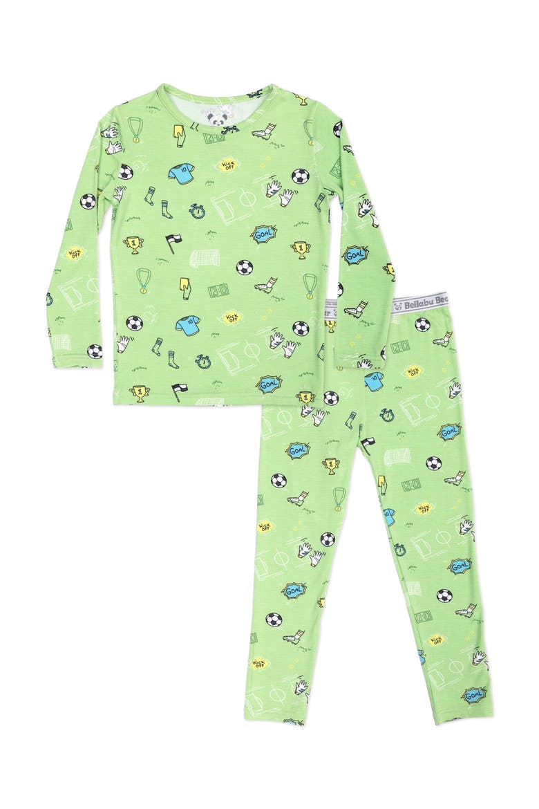 Kids' Soccer Set of 2 Piece Pajamas, Main, color, Soccer