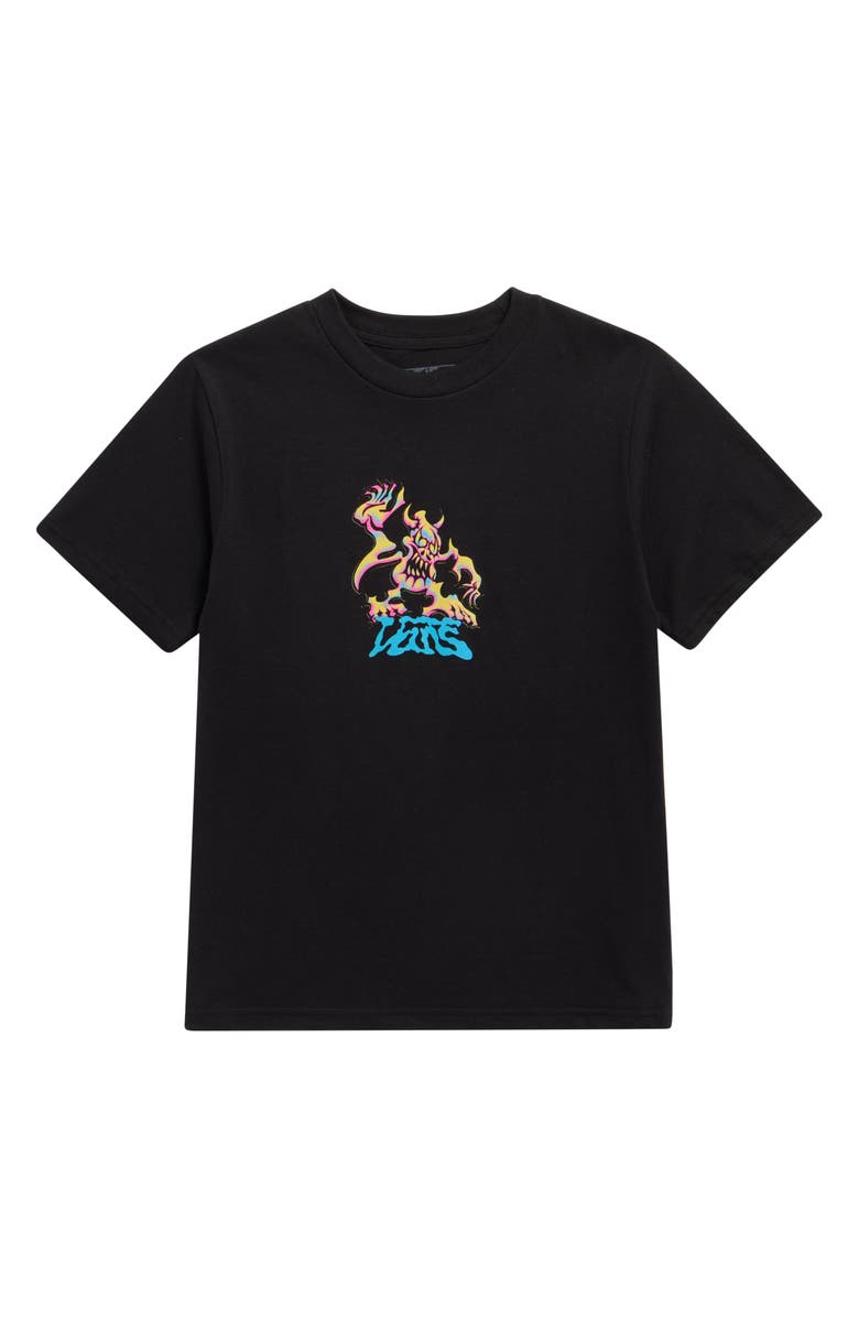 Vans Kids' Goblin Step Cotton Graphic T-Shirt, Main, color, Black