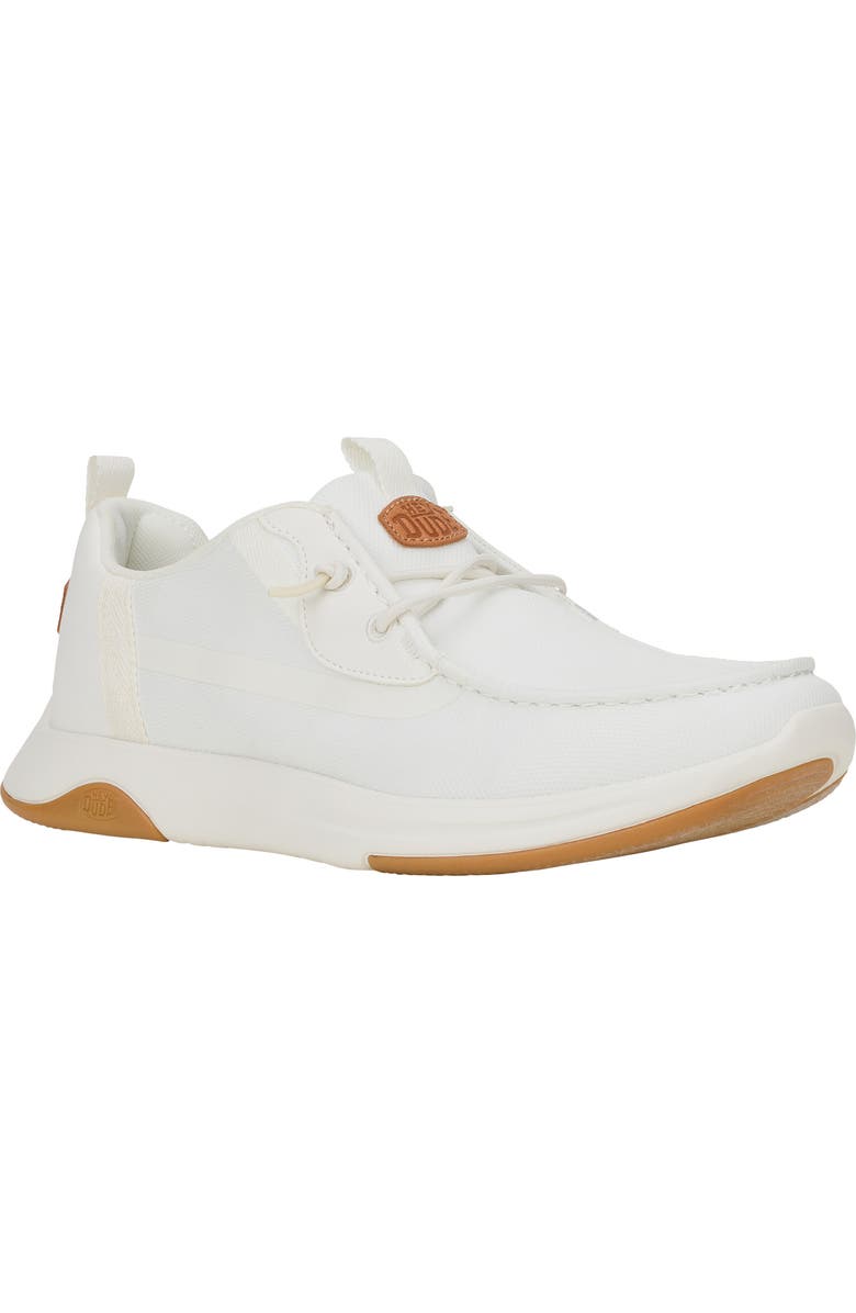 Hey Dude Wally Drift Slip-On Sneaker, Main, color, White