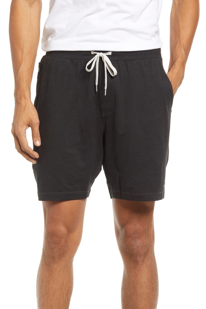 Ponto Shorts, Main, color, BLACK HEATHER