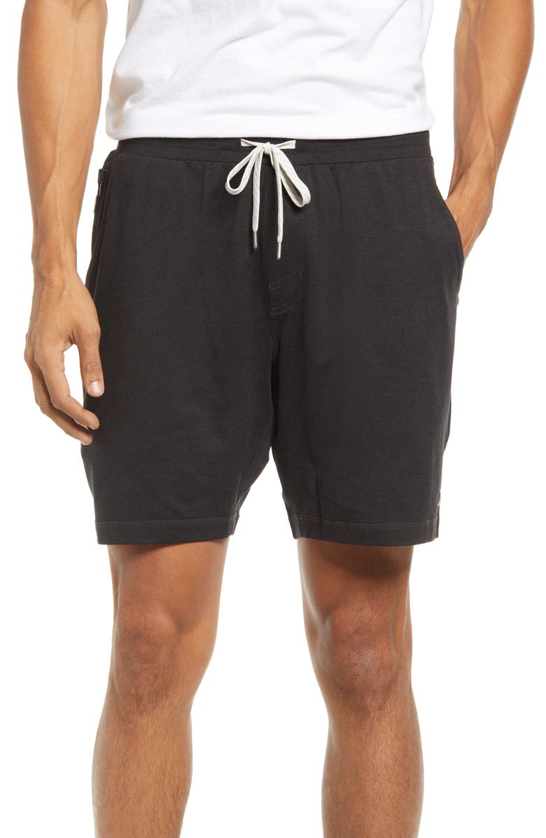 Vuori Ponto Shorts, Main, color, Black Heather