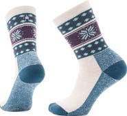 Smartwool Everyday Snowflake Dream Merino Wool Blend Crew Socks