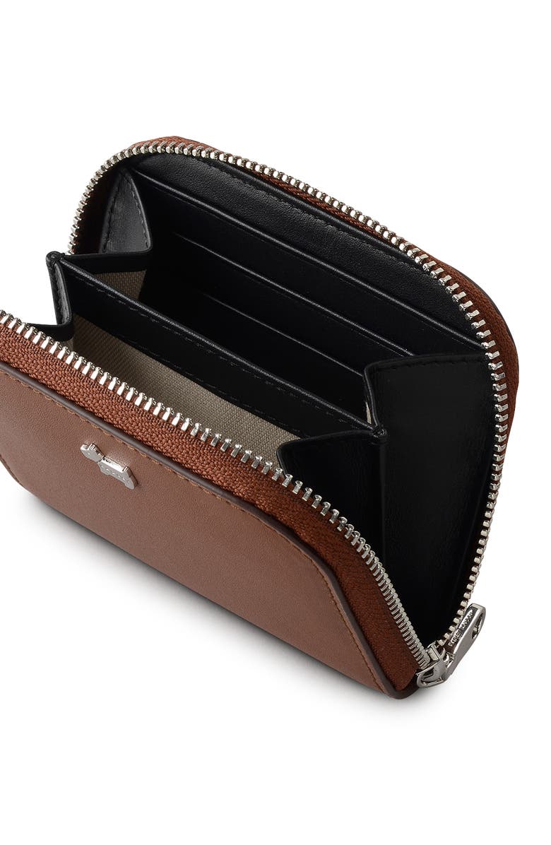 Radley Small Percy Grove Leather Zip Wallet, Alternate, color, Cherrywood