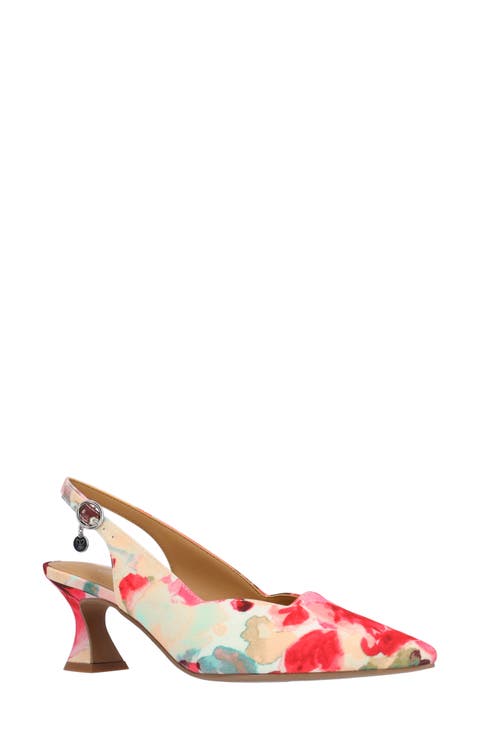 Anara Slingback Pointed Toe Pump (Women)