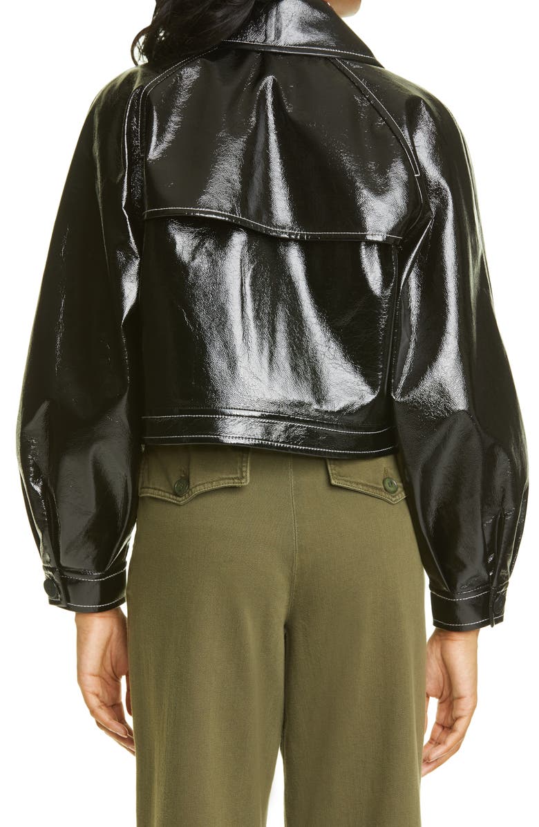 Baum und Pferdgarten Bracca Faux Leather Jacket, Alternate, color, 