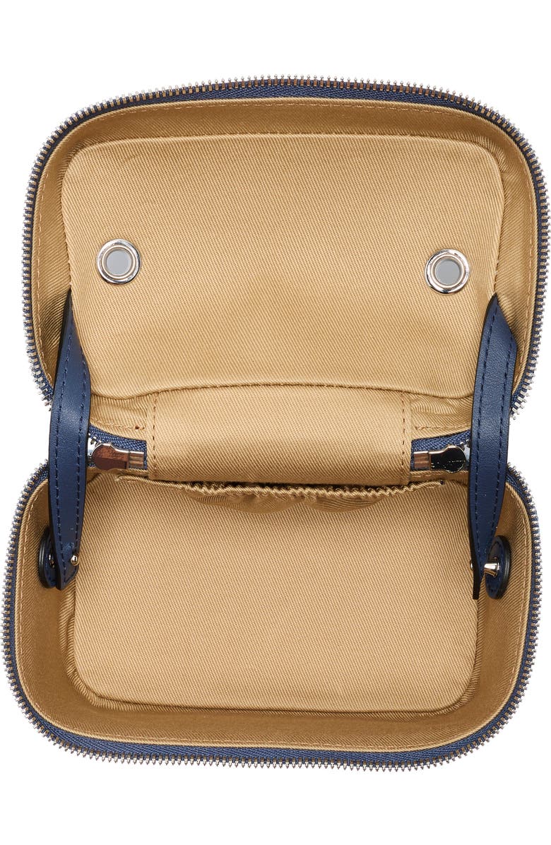 MCM Aren Crossbody Bag, Alternate, color, Denim Blue