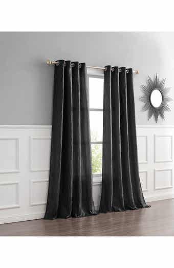 DAINTY HOME Single Sheer Panel Curtain